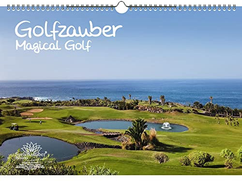 Golfzauber Immerwährender Kalender DIN A3 Golf und golfen - Seelenzauber