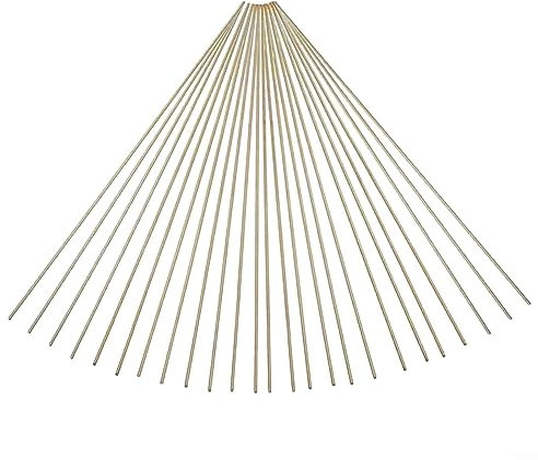 CWOQOCW Messing Schweißstäbe T2 Kupfer Löten Drähte Niedrige Temperatur Schmelzpunkt Phosphor Messing Schweißstab Flux Sticks für Reparatur Schweißen Löten