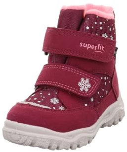 Superfit Husky1 Warm Gefütterte Gore-tex, Stivali da neve Bambine e ragazze, Rot Rosa 5000, 28 EU