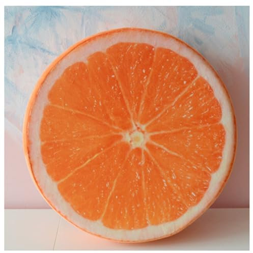 1er Set bequemes Sitzkissen Baumscheibe in Holz Optik - rundes Bodenkissen auch für Kinder - Stuhlkissen für Stuhl, Garten, Bank - Sitzpolster Sitzauflage mit waschbarem Bezug (Color : #5, Size : Di