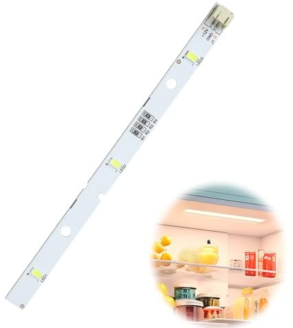 LED Fridge Light, Refrigerator LED Strip Light for RONGSHENG/HISENSE E349766 MDDZ-162A 1629348 1529227 DC12V 2W Lights for Kenwood KIFF5017 KIFF5020 KIFF7017 KIFF7020 (1pcs)