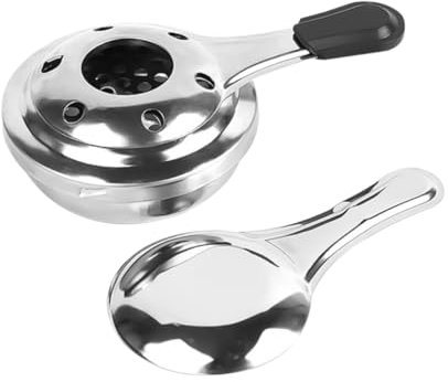 Warmhm Stainless Steel Mini Hot Pot Camping Utensils Portable Fondue Maker for Outdoor Cooking Heat Resistant Electric Hot Plate