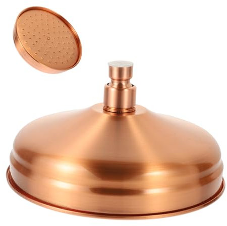 Tofficu Kupfer Duschbrause Antik Finish Silikondüse Badezimmer Sprinkler Installieren Waschraum Duschkopf Badezimmer Zubehör