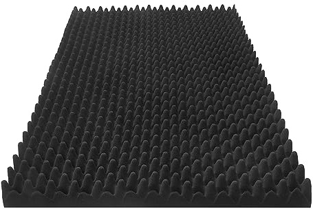 NONDK 1 Piece High Density Sound Absorbing Panels 48 X 24 X 2Inch For Home, Recording Room, Studio