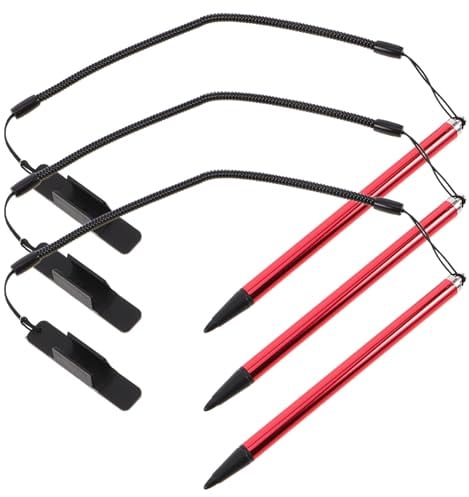 MUELODSIC 3pcs Tablet Pencil Resistive Touchscreen Pen Drawing Stylus Capacitive Stylus Screen Pens Tablet Writing Laptop Painting Pads Phone