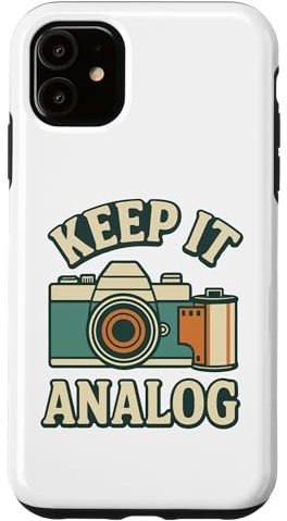 Keep It - Fotografía analógica con cámara Retro Carcasa para iPhone 11