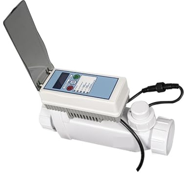 Système De Chloration Au Sel for Piscine, Équipement Nettoyage Filtre, Machine À Chlore for Usage Domestique Traitement à Haute Efficacité