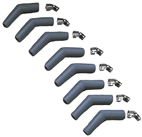 Taylor Cable 46065 135-Degree Blue Spark Plug Boot with Terminal Kit - Pack of 8