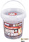 Connex Universalschrauben 4,0 x 40 mm - 500 Stück im Set - Senkkopf - TX-Antrieb - Teilgewinde - Gelb verzinkt - Inkl. Bit / Schrauben-Set / Schrauben-Eimer / B30081