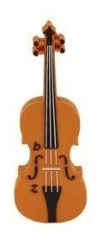 Euroge Tech Clé USB 32 Go 32 Go Violon Shape USB Lecteur Flash