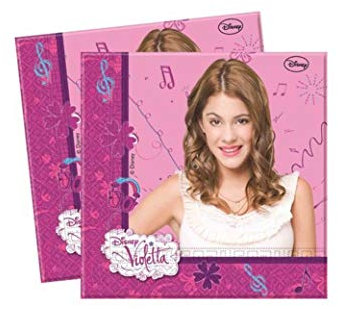 Tovaglioli Carta Violetta - Confezione 20 Pezzi