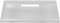 SPARES2GO Drawer Plastic Panel Front Cover for Hotpoint fits Indesit Fridge Freezer (Clear)