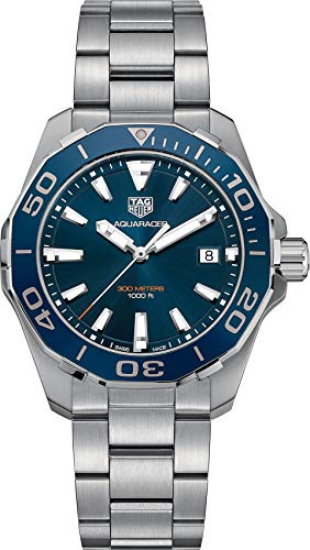 Tag Heuer Aquaracer WAY111C.BA0928, orologio da uomo con quadrante blu, Classico
