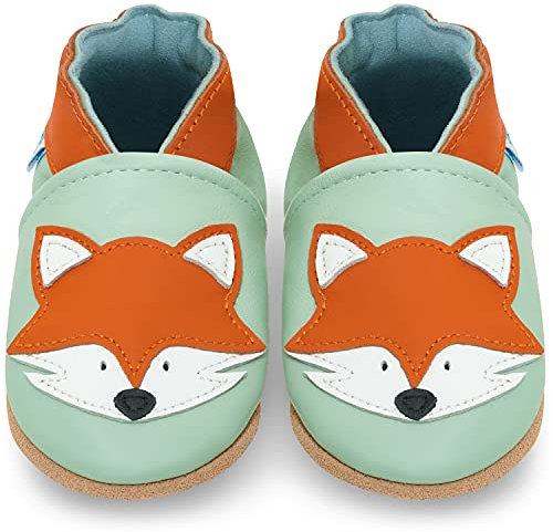 Juicy Bumbles Lauflernschuhe Krabbelschuhe Babyschuhe/Graufuchs - 2-3 Jahre (Größe 26)