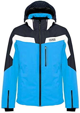 COLMAR Herren Skijacke Sapporo Jacket 1306, Farbe:Blau, Größe:52, Artikel:-355 Blue/White/Navy