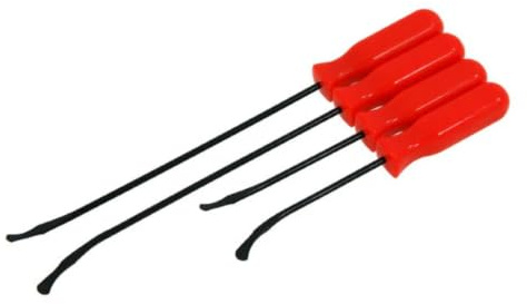 Neilsen CT4527 4pc Spoon Tip Seal Remover Set Rounded Tip O-Ring Removal | Rounded tip and blended edge,2 spoon tips,2 contoured tips,Suitable for transmissions and steering racks