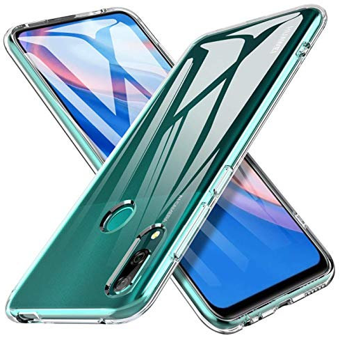 Verco Handyhülle für Huawei P Smart Z Case, Handy Cover für P Smart Z Hülle Transparent Dünn Klar Silikon, durchsichtig