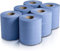 EPISENT Blue Roll 2-Ply Centre Feed Paper Towels – Super Absorbent, Food Safe & Recyclable – Commercial Wiping Tissue Paper Roll for Kitchen, Garage, Bathrooms – UK Seller (Pack of 1 – 6 Rolls)
