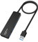 USB Splitter, HOPDAY USB Hub 3.0 4-Port Ultra Slim Supports Notebook PC, USB Flash Drives, Flash Drive, Mac Mini/Pro, PS5/PS4, Mobile Hard Drive Adapter for Surface Pro, XPS