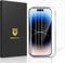 UNBREAKcable Screen Protector for iPhone 14 Pro [3-Pack], 9H Hardness Screen Protector Tempered Glass for iPhone 14 Pro (6.1 Inch) [Bubble-free, Anti-scratch, Case Friendly]- iPhone 2022 Release