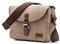 AFGRAPHIC Retro Khaki Canvas Camera Bag Crossbody Bag with Adjustable Strap for Nikon Zfc, Z50, Z30 Camera
