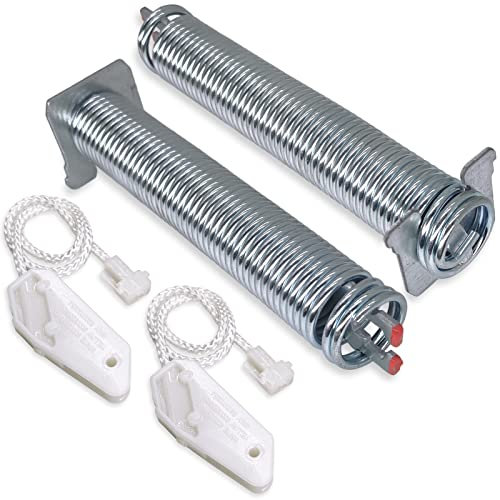 UPGRADED 00754866 Dishwasher Door Spring & Cable Kit for Bosch/Thermador/Gaggenau Dishwasher Door Hinge Replacement Parts AP5804978 PS8770519 00623540 00627230 00659339 00751392 3279707