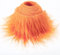 Kunstfell Band Kunstpelz Fellstoff, MUSLONG zotteligen Pelz Stoff Schnitte flauschige Pelz Patches ideal zum Basteln, Nähen, Dekorieren | Dekoband Plüsch Trim Stoffrolle, 10x150cm (Orange)