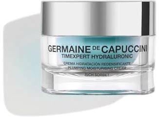 Germaine de Capuccini Timexpert Hydraluronic | Intensive feuchtigkeitsspendende Gesichtscreme 24h und Filler mit HLG Nanopolymer - 50 ml | Hyaluronsäure und Volumenwirkung und Anti-Aging-Effekt