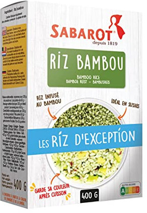 Sabarot - Riz bambou - Étui 400g