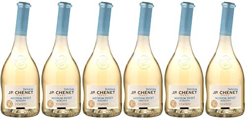J.P. Chenet - Delicious Medium Sweet Weißwein aus Languedoc-Roussillon, Frankreich (6 x 0,75 L)