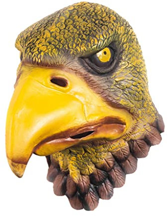 Seeadler Maske aus Latex - Vollmaske als Verkleidung für Halloween, Karneval & Motto-Party