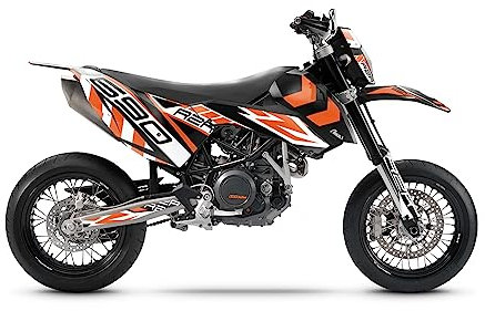 Arider Dekor | Aufkleber passend für KTM 690 SMC 2008-2011 - R2R Edition Orange