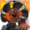 XUBX Ventilador de estufa de 6 aspas mini ventilador,Funcionamiento silencioso automático, Para Estufas, Estufas de Leña y Chimeneas, de estufa de leña para circulación de calor/operación silenciosa