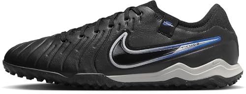 Nike Herren Legend 10 Pro Tf Fußballschuh, Schwarz Blau Black Chrome Hyper Royal, 42.5 EU