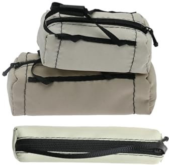 Ronyme 3Pcs RC Auto Gepäck Tasche Modell Auto Reisetaschen Dekoration DIY Mini Leichte Dach Wagon Tasche Zubehör für 1:10 RC Auto Teil, grau