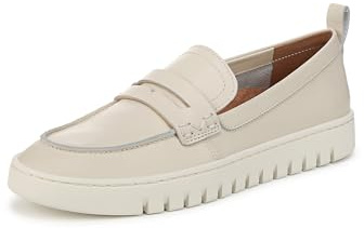 Vionic Women's Loafers Uptown Shoes with Arch Support Cream UK 6 Medium Fit