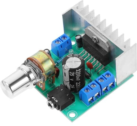 VICASKY Dual Channel Audio Amplifier Board Tda7297 Power Amp 10-50w Speaker Compatible Precise Volume Lightweight Connector