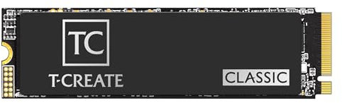 TEAMGROUP T-Create Classic C47 1TB PCIe 2280 NVMe Internal SSD, Read up to 7,400MB/s Design for Creators Gen4x4 Solid State Drive, Terabyte Written 1000TBW - TM8FFC001T0C129