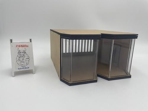 220122 Slotcar Deko Boxengasse Ausstellung
