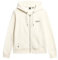 Superdry Veste à capuche Essential pour femme avec logo, blanc cassé, 36