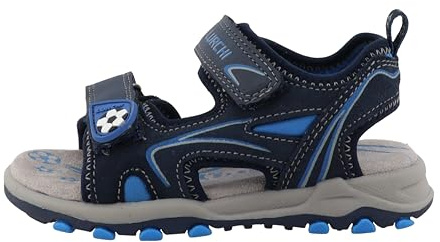 Lurchi Jungen 95l0063002 Sandale, Navy Cobalt, 27 EU Weit