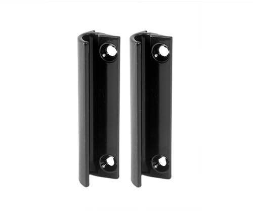 2 x INOVATEC Ziehgriff aus Aluminium für Fliegengitter Terrassentür Balkontür schwarz