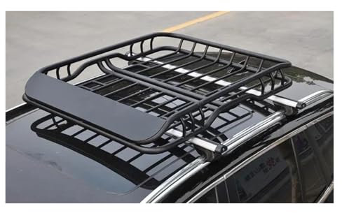 Relingträger 120 cm * 180 cm Autodachgepäckträger 4-Runner-Dachgepäckträgerkorb Für SUV Für LKW Dachboxen