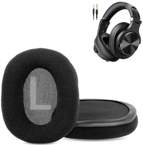 A71 BT Earpads,HAIZEEN Earpads Compatible with OneOdio A70 A71 Bluetooth Headphones Ear pads Replacement Cushion(Soft Fabric/High-grade Foam)