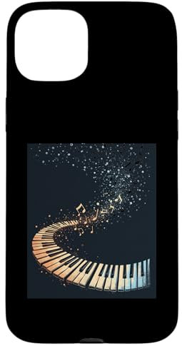 Piano Keyboard Music Case for iPhone 15 Plus