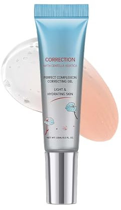CC Red Correction Cream With Centella - Color Correcting Formula for Blemishes, Red Skin, & Acne Marks - Lightweight, Non-Greasy - Hydration Skin and SPF Protection (Clear, 15ml)