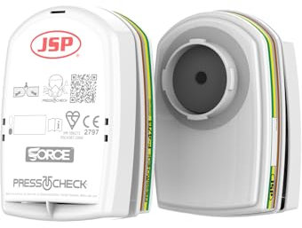 UHS (Europe) JSP Force®10 Typhoon™ Full Face Mask, Lightweight, PressToCheck™ Filter Compatible, Panoramic Visor (Mask)