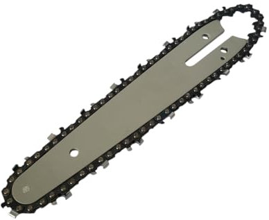 FAST WORLD SHOPPING ® Ricambio Mini Motosega a Batteria 6 - Catena con Barra Guida per Elettrosega, Lama Ideale per Potatura, Giardinaggio e Taglio di Tronchi e Siepi