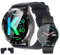 Smart Watch with Bluetooth Earbuds, 2 in 1 Flip Cover Smartwatch for Men, with IP67, NFC Function, Weather Forecast for Android 4.4 and Above