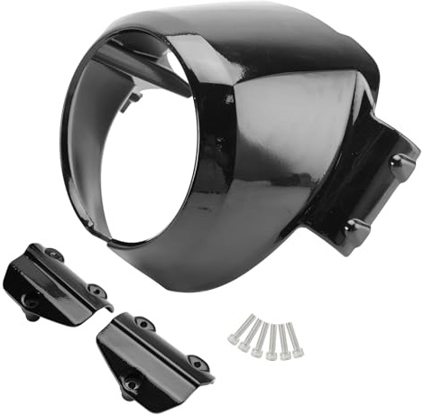Areyourshop Windschutzscheibe Beleuchtungsgesims Oberflügel Windschutz für Indian Scout 2015-2022 Fit for Indian Scout六十 2015-2022 aus Aluminium mit klarem